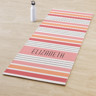 Tapete De Yoga Monograma Personalizado com distribuição