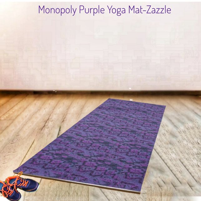 Tapete De Yoga Monopólio Roxo (Criador carregado)