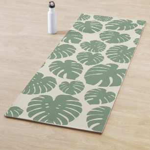 Tapete De Yoga Monstera - Verde