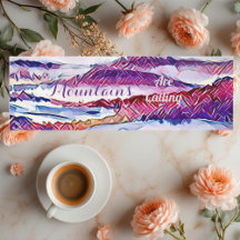 Montanhas chamam Meditação de Neve Pristina