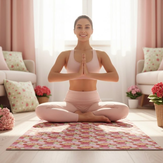 Tapete De Yoga Morango (Criador carregado)