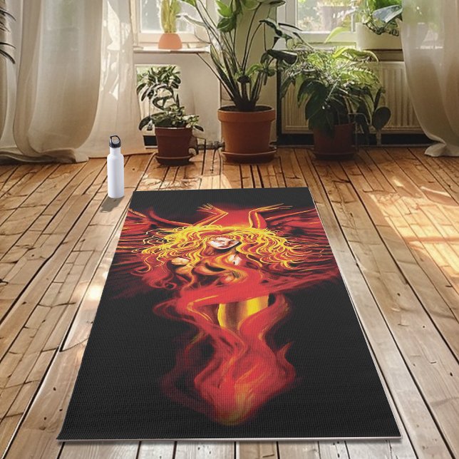 Tapete De Yoga Mulher Phoenix (Criador carregado)