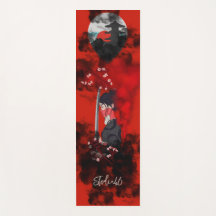 Mulher Samurai Yoga Mat