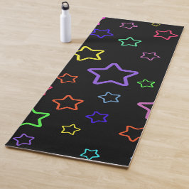 Tapete De Yoga Multicolored Starry Night