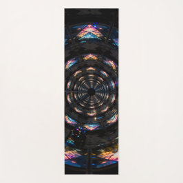 Tapete De Yoga mundo dos espelhos sem fim refletindo um céu fract