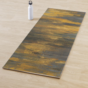 Tapete De Yoga Nai do impressão   Danhui do preto e do abstrato