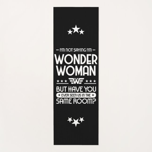 Tapete De Yoga Não estou dizendo que sou o WW (Frente)