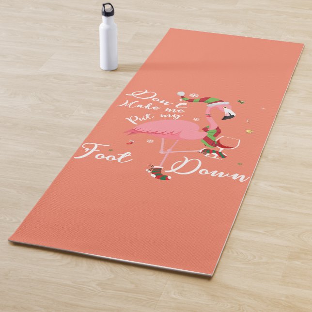 Tapete De Yoga Não me obrigue a colocar meu pé em presentes de Fl (In Situ)