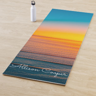 Tapete De Yoga Nascer do sol das praias