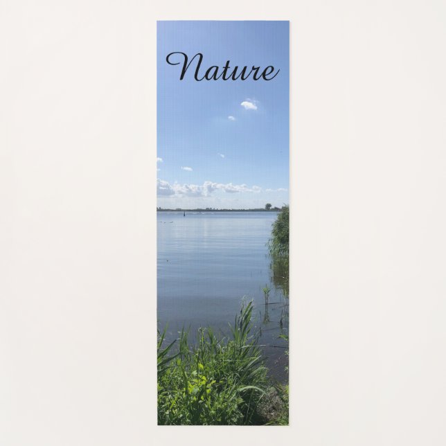 Tapete De Yoga Nature lake, (Frente)