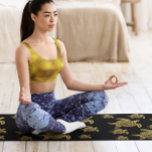 Tapete De Yoga Náutica Dourada Turtle Tropical Hawaii<br><div class="desc">Este design pode ser personalizado escolhendo a opção personalizar para adicionar texto ou fazer outras alterações. Se este produto tiver a opção de transferir o design para outro item, certifique-se de ajustar o design para o ajustado, se necessário. Entre em contato comigo em colorflowcreations@gmail.com se desejar usar este design em...</div>