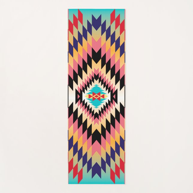 Tapete De Yoga Navajo Design- 7 Yoga Mat (Frente)