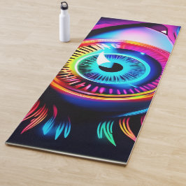 Tapete De Yoga Neon Eye Dream