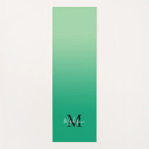 Nome do Script do Monograma de Gradiente Verde Mín