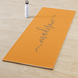 Tapete de Yoga Nome Personalizado