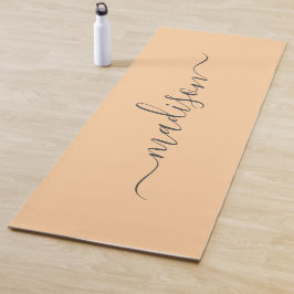 Tapete de Yoga Nome Personalizado