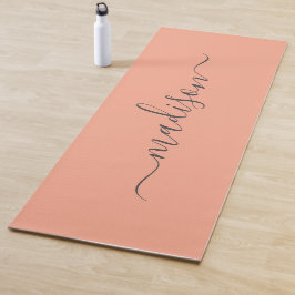Tapete de Yoga Nome Personalizado