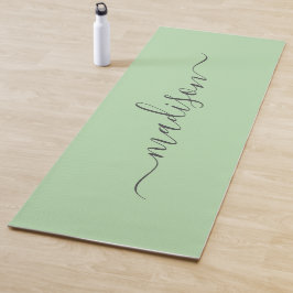 Tapete de Yoga Nome Personalizado