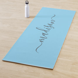 Tapete de Yoga Nome Personalizado