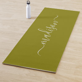 Tapete de Yoga Nome Personalizado