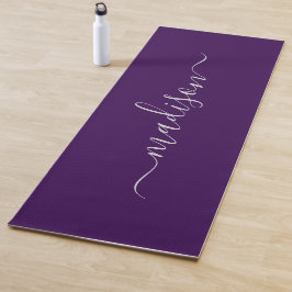 Tapete de Yoga Nome Personalizado