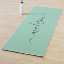 Tapete de Yoga Nome Personalizado