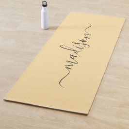 Tapete de Yoga Nome Personalizado