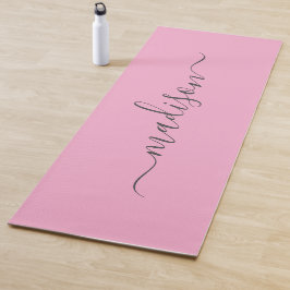 Tapete de Yoga Nome Personalizado