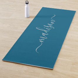 Tapete de Yoga Nome Personalizado