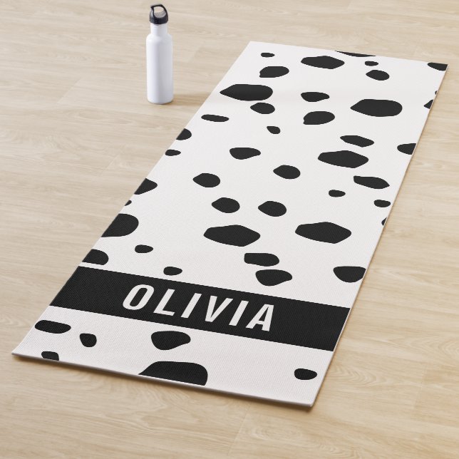 Tapete De Yoga Nome Personalizado Clássico Padrão de Impressão An (In Situ)