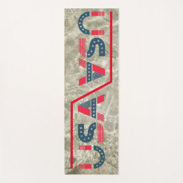 Tapete De Yoga Nome Personalizado de Design de Na moda Amigo Ecol