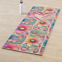 Nome Personalizado Mamãe Crianças Floral Por Toda