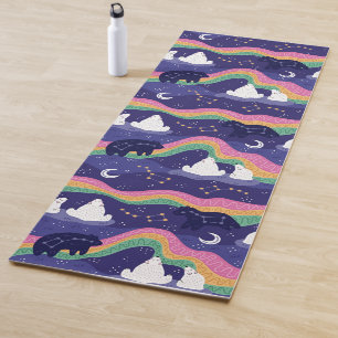 Tapete De Yoga Norte Luzes Yoga Mat