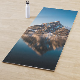 Tapete De Yoga Noruega Lofoten Mountain