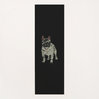 Tapete De Yoga O Cachorro Bulldog Francês Mummy Halloween Gift