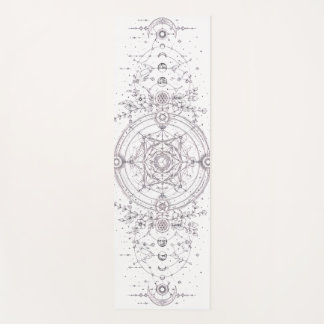 Tapete De Yoga O Desabrochar Sagrado – Yoga de Geometria Sagrada