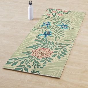 Tapete De Yoga O famoso padrão Larkspur de William Morris
