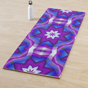 Tapete De Yoga O inverno floresce...  .