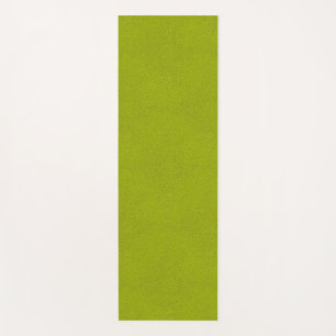 Tapete De Yoga O olhar do Snuggly Chartreuse Green Suede