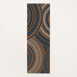 Tapete De Yoga O outono do Mandalas