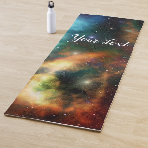 Tapete De Yoga O universo seu texto