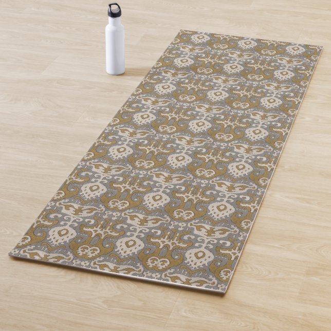 Tapete De Yoga Ochre Ikat II (In Situ)