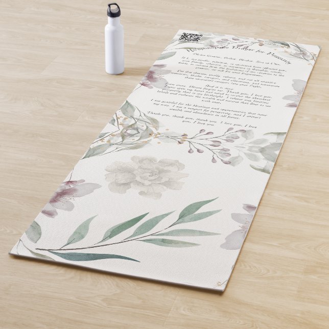 Tapete De Yoga Oração de Ho'oponopono - Desbloqueio de Energia (In Situ)