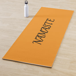 Tapete De Yoga Orange Namaste Yoga Mat