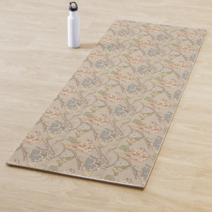 Tapete De Yoga Organização Decrativa Chintz Design