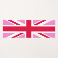 ORGULHO GAY do Reino Unido (bandeira cor-de-rosa) 