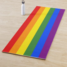 Orgulho LGBTQ do Rainbow Stripes