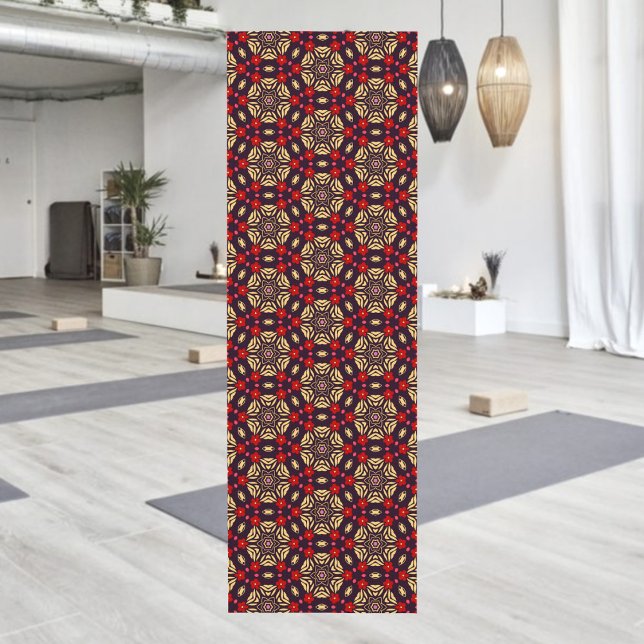 Tapete De Yoga Ornamental Cherry Blossom Pattern Yoga Mat (Criador carregado)