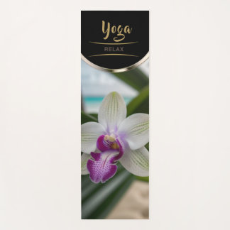 Tapete De Yoga Orquídea branca - Ioga Mat