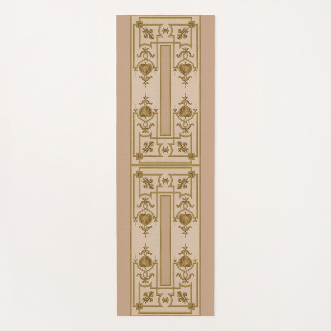 Tapete De Yoga ouro opulente (Frente)